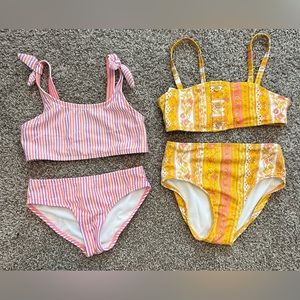 Girls M (7/8) bikinis
